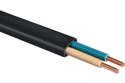 ЗУБР ВВГ-Пнг(А)-LS, 2 x 1.5 мм2, 50 м, ГОСТ 31996-2012, плоский, силовой кабель с пониженным дымо-газовыделением, Профессионал (60006-50)