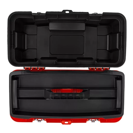 Ящик для инструмента с мет. замками 22&quot;, 560х285x235 мм Россия Stels 90748 купить в Урае