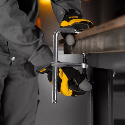 Струбцина F-образная Denzel, 80x200мм, кованая 20465 купить в Урае