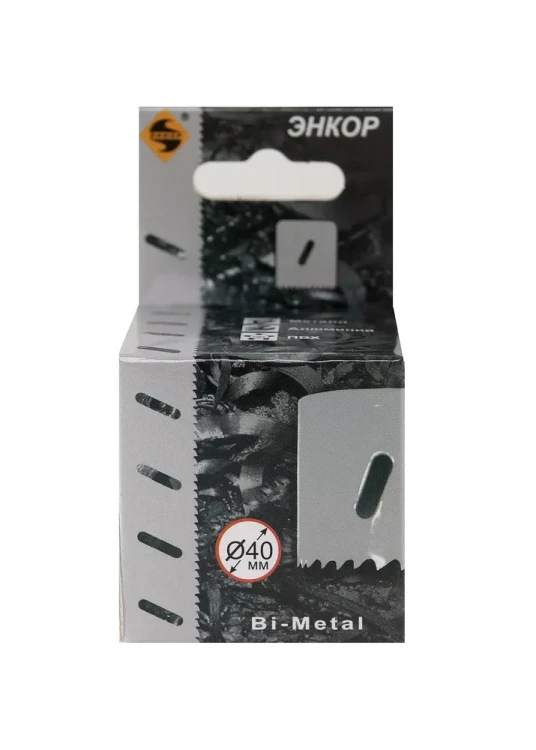 Коронка Bi-Metal Ф40 мм М3 Энкор 24140 купить в Урае