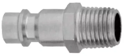 Штуцер быстросъемный для пневматики винт папа 1/4" GM-02PM Jonnesway 47938