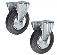 Колесо неповоротное резина FC 63 160 мм (F) 1001773