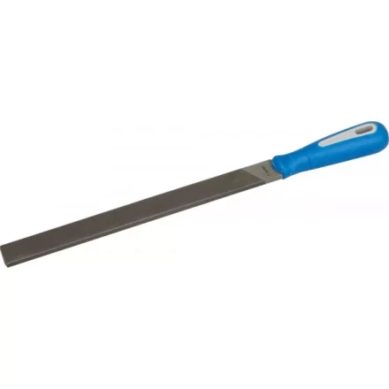 Напильник ЗУБР &quot;ЭКСПЕРТ&quot; плоский, двухкомпонентная рукоятка, № 3, 250мм 1611-25-3 купить в Урае