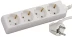 Удлинитель СВЕТОЗАР электрический с заземлением, евро, 4 гнезда, 5м SV-55043-5 купить в Урае