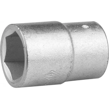 Головка торцовая НИЗ (1/2&quot;), 40Х, шестигранная, оцинкованная, 19мм 2772-19 купить в Урае