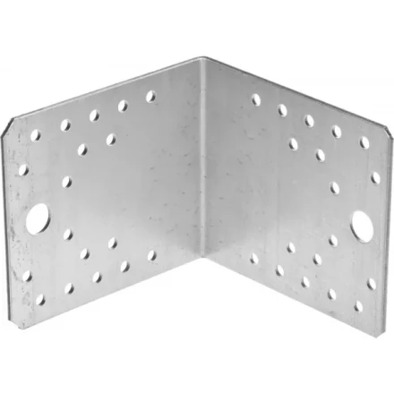 Крепежный угол ЗУБР &quot;МАСТЕР&quot;, 90х105х105мм, 20шт 310125-90-105 купить в Урае