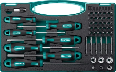 Набор: отвертки X-Drive с кованым хромомолибденованадиевым стержнем SlimFit, ситема насечек NSS, двухкомпонентная рукоятка 25815 купить в Урае