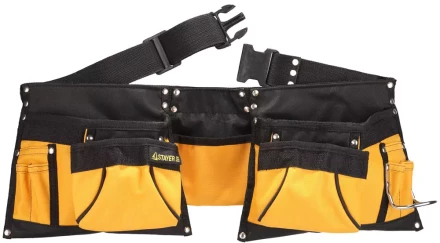Пояс STAYER для инструментов, нейлоновый, 12 карманов 38610 купить в Урае