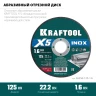 Круги отрезные абразивные, по нержавеющей стали 36256-125-1.6 купить в Урае