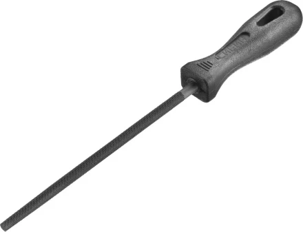 Напильник СИБИН круглый с пластиковой рукояткой, 200мм 16705-20 купить в Урае