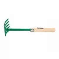 Грабли 5-зубые 90 мм деревянная рукоятка 340 мм  PALISAD 61755 купить в Урае