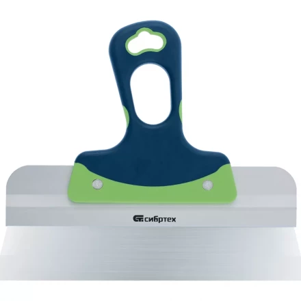 Шпатель фасадный, нержавеющая сталь, 450 мм, 2-компонентная ручка  СИБРТЕХ 85577 купить в Урае