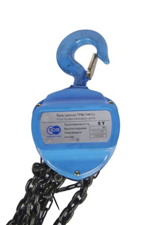 Таль ручная шестеренная TOR ТРШ C 5ТХ6M PRO 101561 купить в Урае