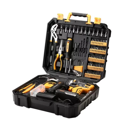 Дрель аккумуляторная DEKO DKCD20FU-Li, 063-4135 + набор 195 аксессуаров купить в Урае