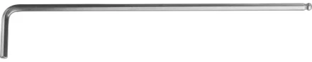 Ключ KRAFTOOL &quot;INDUSTRIE&quot; имбусовый, длинный c шариком, Cr-Mo, хромосатинированное покрытие, HEX 3 27437-3 купить в Урае