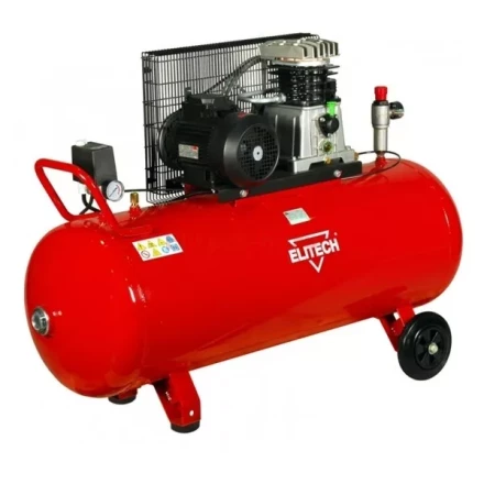Компрессор масляный поршневой ременной Elitech КР 200/AB515/3Т купить в Урае
