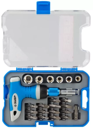 Набор ЗУБР &quot;ЭКСПЕРТ&quot; Отвертка реверсивная с пистолетной двухкомпонетной рукояткой; Cr-V биты, 22 предмета 25412-H22 купить в Урае