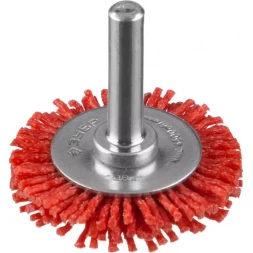 ЗУБР "ПРОФЕССИОНАЛ". Щетка дисковая для дрели, нейлоновая проволока с абразивным покрытием, 38мм 35161-038_z02