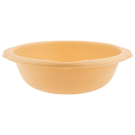 Таз пластмассовый круглый 18 л,бежевый, Home Palisad 929835 купить в Урае