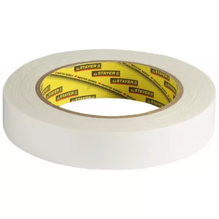 Двухсторонняя клейкая лента на вспененной основе, STAYER Professional 12231-25-05, белая, 25мм х 5м 12231-25-05 купить в Урае