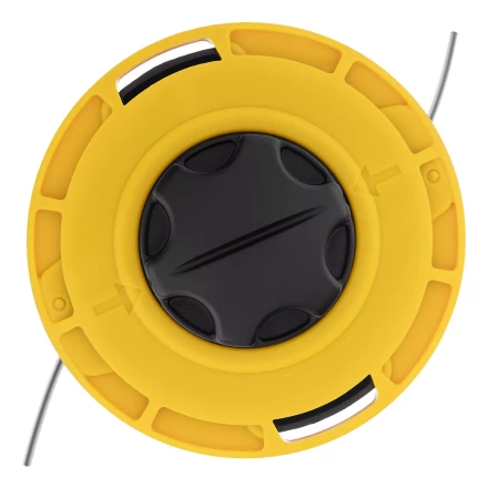 Катушка триммер. полуавтомат. легкая заправка гайка М10 М10 М8, лев.,шаг 1,0 1,25мм// Denzel 96392 купить в Урае