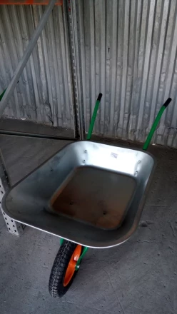 Тачка садовая грузоподъемность 90 кг объем 65 л 689843 купить в Урае