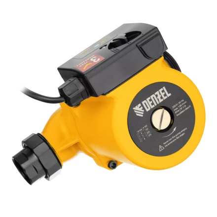 Циркуляционный насос CP25-8, напор 8 м, 130 л/мин, 1 м кабель, монт. длина 180 мм Denzel 99412 купить в Урае