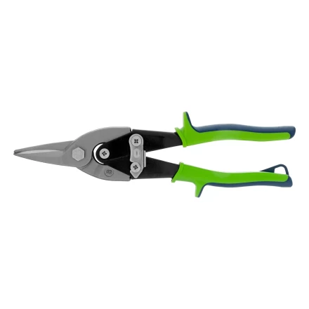 Ножницы по металлу, Сибртех 250 мм, прямой рез, сталь С55, двухкомпонентные рукоятки, 78336 купить в Урае