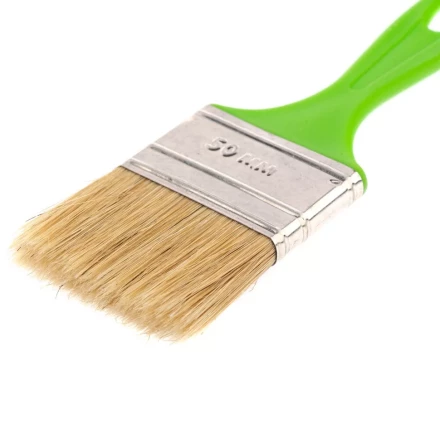 Кисть флейцевая &quot;Евро&quot;, 50 x 8, натуральная щетина, пластиковая ручка Сибртех 83302 купить в Урае