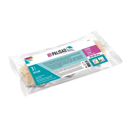 Губки для посуды TEFLON, 90 x 80 x 30 мм, 3 шт., Home Palisad 923565 купить в Урае