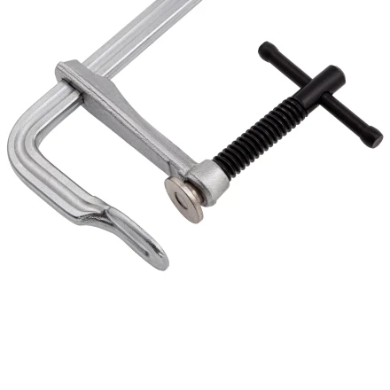 Струбцина F-образная Denzel, 80x300мм, кованая 20466 купить в Урае