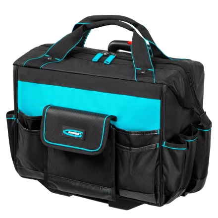 Сумка для инструмента Gross 90277, 460х240х340мм, выдвижная рукоятка, колеса купить в Урае