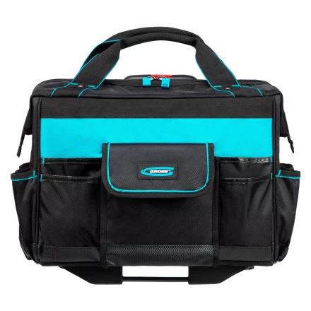 Сумка для инструмента Gross 90277, 460х240х340мм, выдвижная рукоятка, колеса купить в Урае