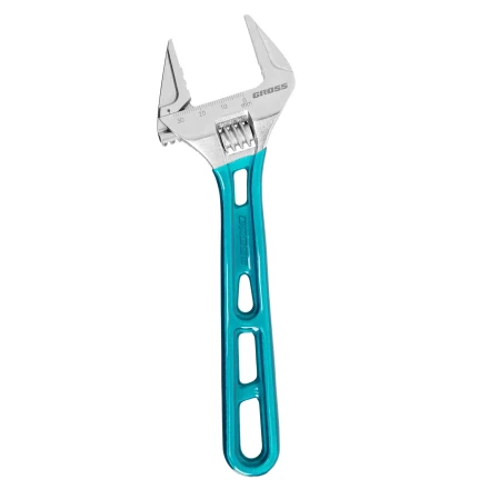 Ключ разводной 200 мм Gross 15558, CrV, облегченный купить в Урае