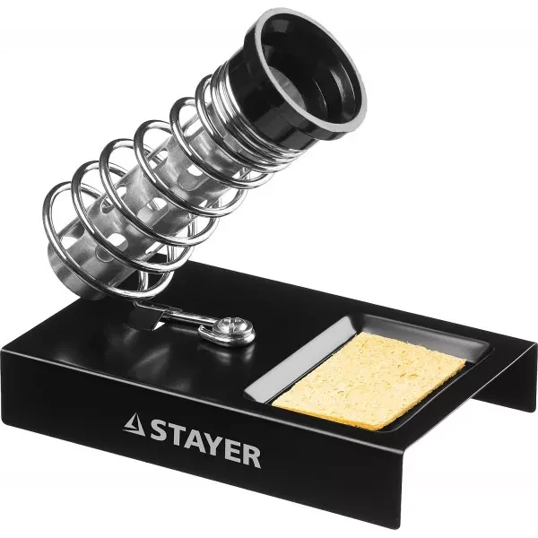 Подставка MAXTerm, STAYER 55318, для паяльников, штампованная 55318 купить в Урае