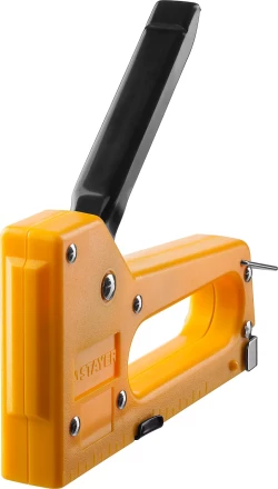 Степлер &quot;A 53&quot;, пластиковый корпус, для тонкой скобы тип 53 (4-8 мм), STAYER Master 3140_z01 купить в Урае