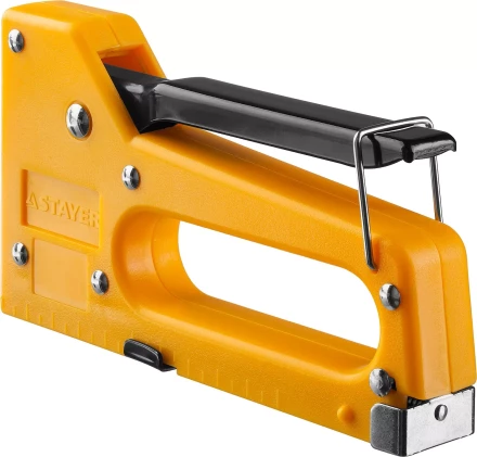 Степлер &quot;A 53&quot;, пластиковый корпус, для тонкой скобы тип 53 (4-8 мм), STAYER Master 3140_z01 купить в Урае