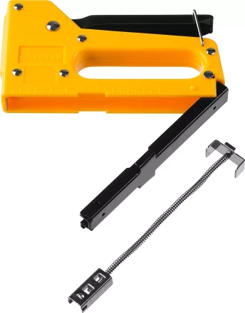 Степлер &quot;A 53&quot;, пластиковый корпус, для тонкой скобы тип 53 (4-8 мм), STAYER Master 3140_z01 купить в Урае