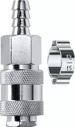 Переходник KRAFTOOL EXPERT QUALITAT для пневмоинструмента, штуцер- быстросъемное соединение мама 06596-10 купить в Урае