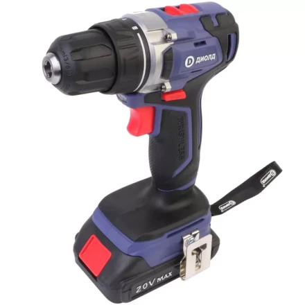 Аккумуляторная дрель-шуруповерт Диолд ДЭА-20Л-08 купить в Урае