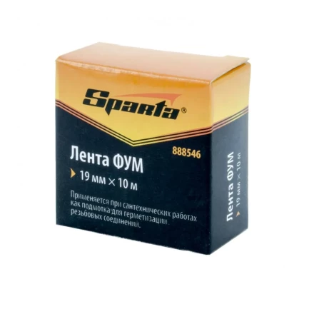 Фумлента 19 мм х 10 м Sparta 888546 купить в Урае
