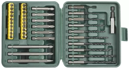 Набор KRAFTOOL Биты со сверлами, 40 предметов 26156-H40 купить в Урае