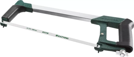 Ножовка по металлу KRAFTOOL &quot;PRO-Kraft&quot;, 185 кг рычажное натяжение,обрезиненные рукоятки, биметаллическое полотно, 300 мм 15801_z01 купить в Урае