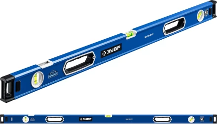 ЗУБР ЭКСПЕРТ, 1500 мм, с зеркальным глазком, уровень с усиленным профилем, Профессионал (34570-150) купить в Урае