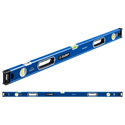 ЗУБР ЭКСПЕРТ, 1500 мм, с зеркальным глазком, уровень с усиленным профилем, Профессионал (34570-150) купить в Урае