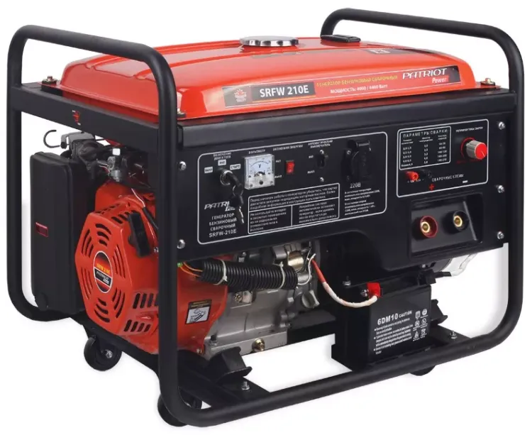 Бензогенератор сварочный PATRIOT Power SRFW 210 E купить в Урае