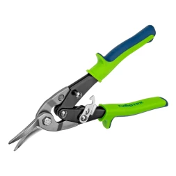 Ножницы по металлу Сибртех, 250 мм, правый рез, сталь С55, двухкомпонентные рукоятки, 78337