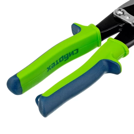 Ножницы по металлу Сибртех, 250 мм, правый рез, сталь С55, двухкомпонентные рукоятки, 78337 купить в Урае