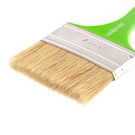 Кисть флейцевая &quot;Евро&quot;, 75 x 8, натуральная щетина, пластиковая ручка Сибртех 83303 купить в Урае