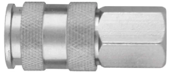 Штуцер быстросъемный для пневматики гайка мама 1/4"  GM-02AF  Jonnesway 47936 купить в Урае